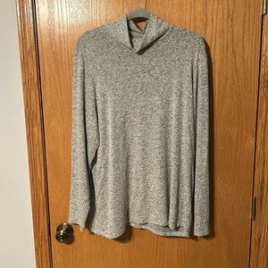 Super Soft Gray Turtleneck